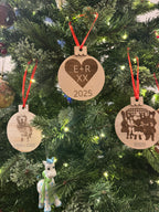 🎄 CUSTOM WOOD ORNAMENTS — Turn Your Photos Into a Lasting Keepsake!